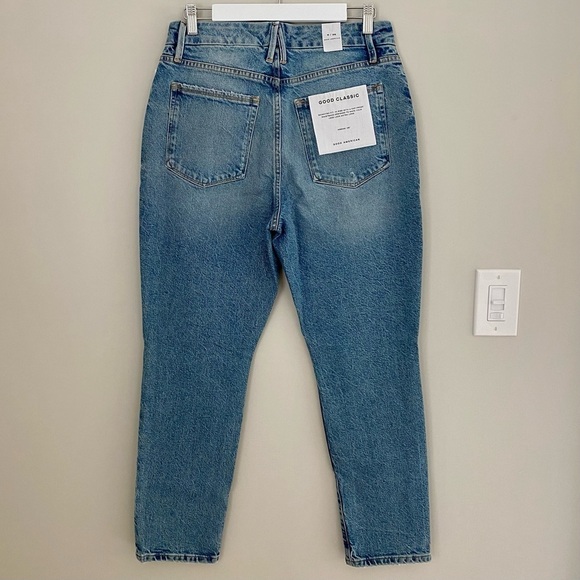 NWT GOOD AMERICAN Good Classic Stretch Jeans size 6 / 28 - Picture 10 of 15